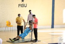 گزارش تصویری  آزمون عملی علوم ورزشی در استان سمنان- دانشگاه صنعتی شاهرود